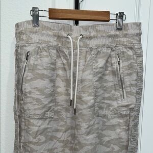 Athleta NWOT Drawstring Linen Jogger Pants